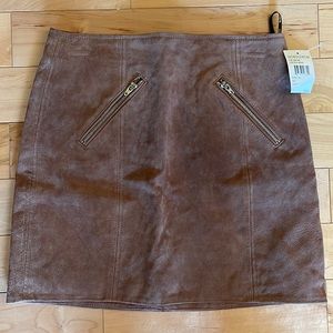 BLANKNYC suede skirt